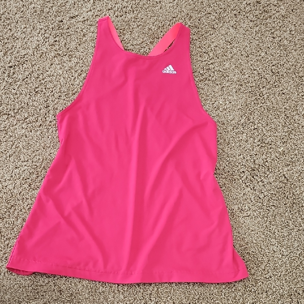Adidas Women's Vibrant Pink Tank